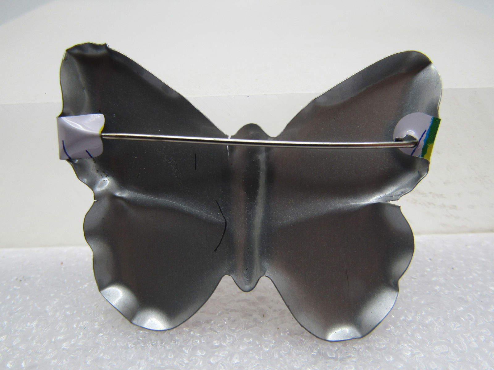 Vintage Litho Butterfly Brooch, 1950's-1960's - 4