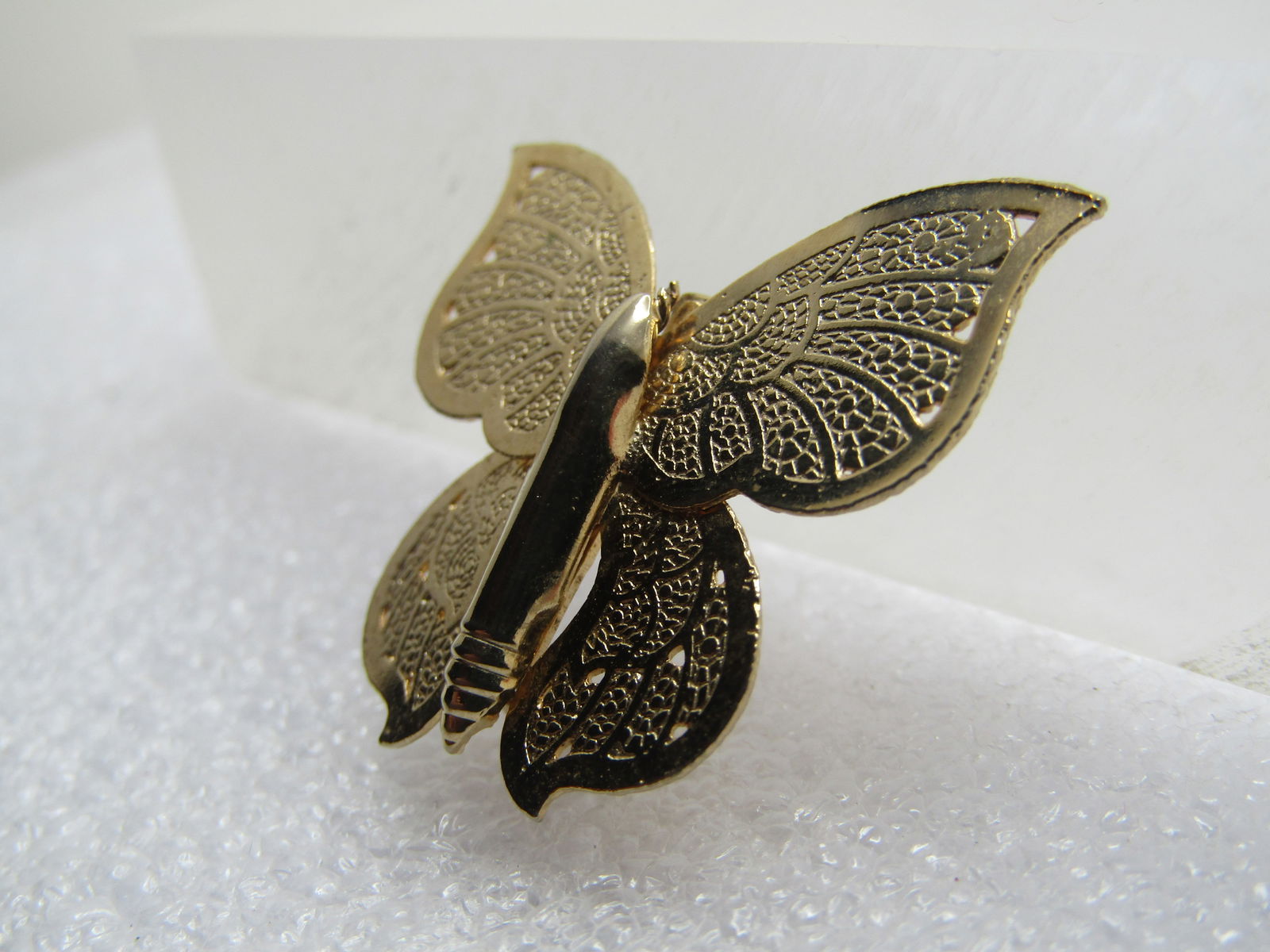 Vintage Butterfly Brooch, 1960's, 1.25" - 2