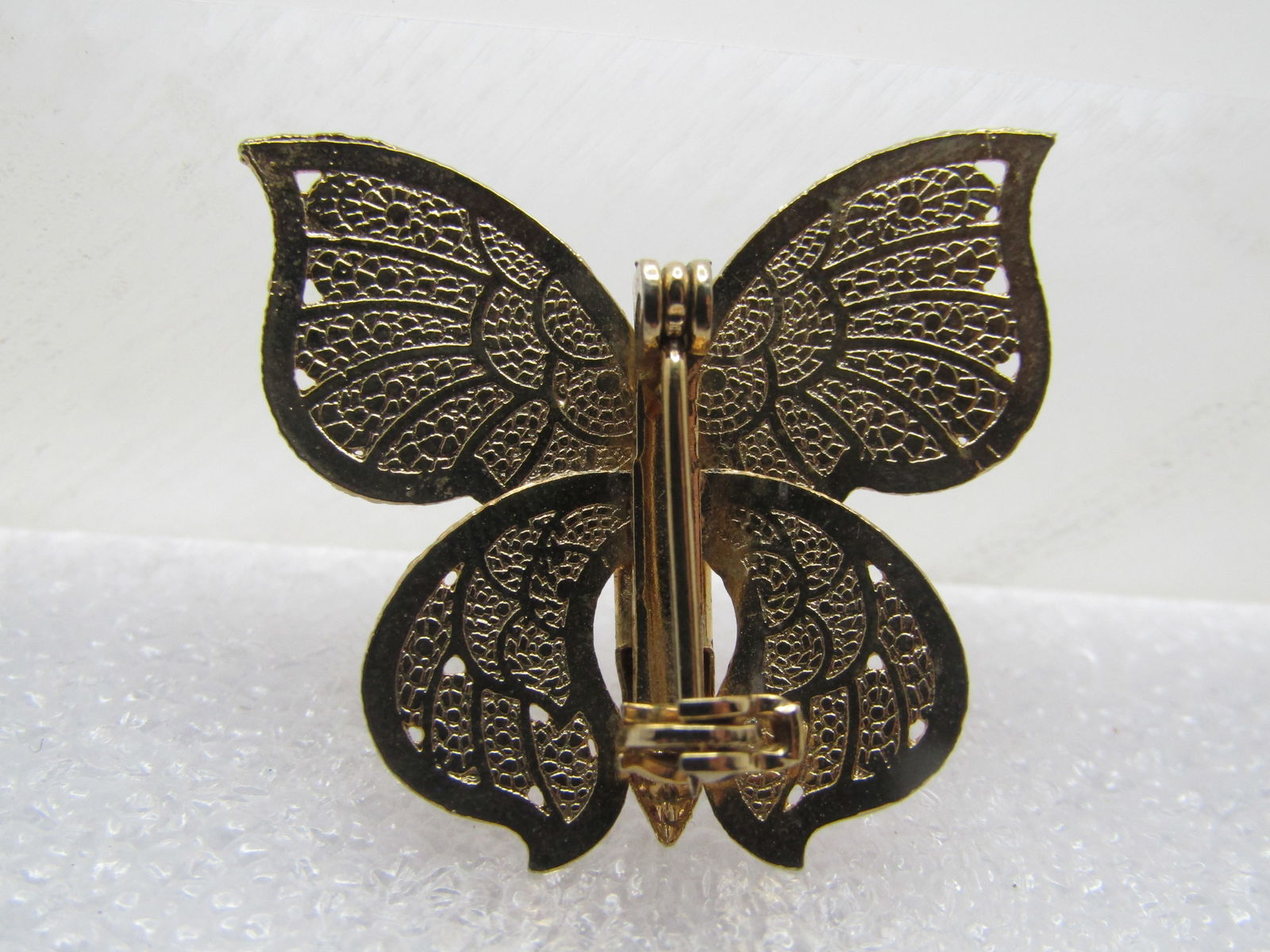 Vintage Butterfly Brooch, 1960's, 1.25" - 4