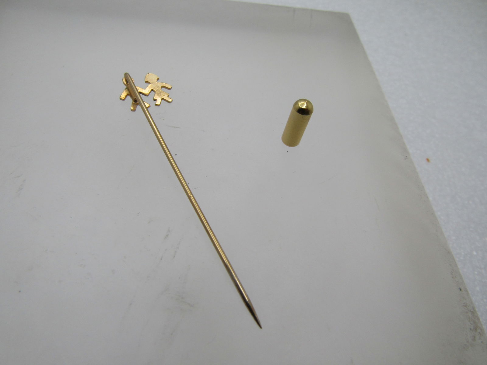 Pair Liz Claiborne Butterfly Brooches, Enameled/Rhinetone, 1990's - 4