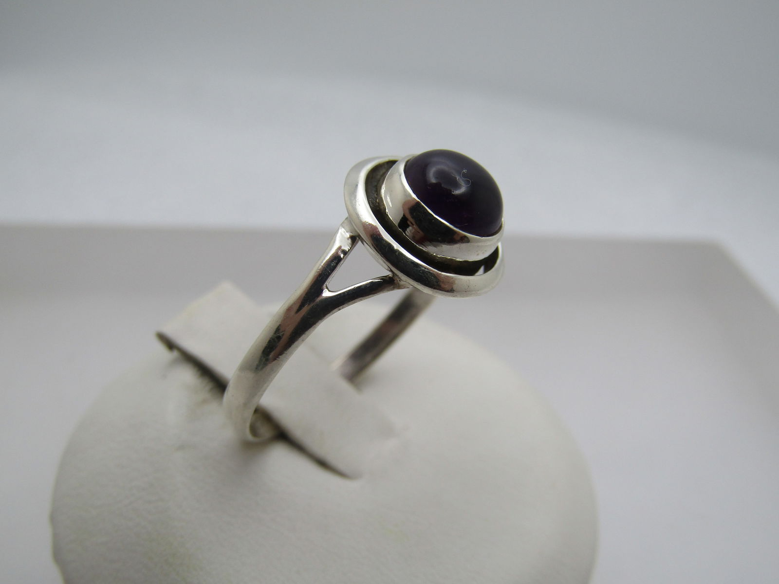 Vintage AB Butterfly Sweater Guard/Clip, Faux Pearl, 1950's - 3