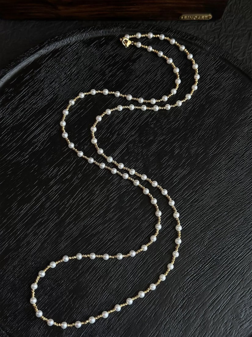 Freshwater Pearl Necklace - 6
