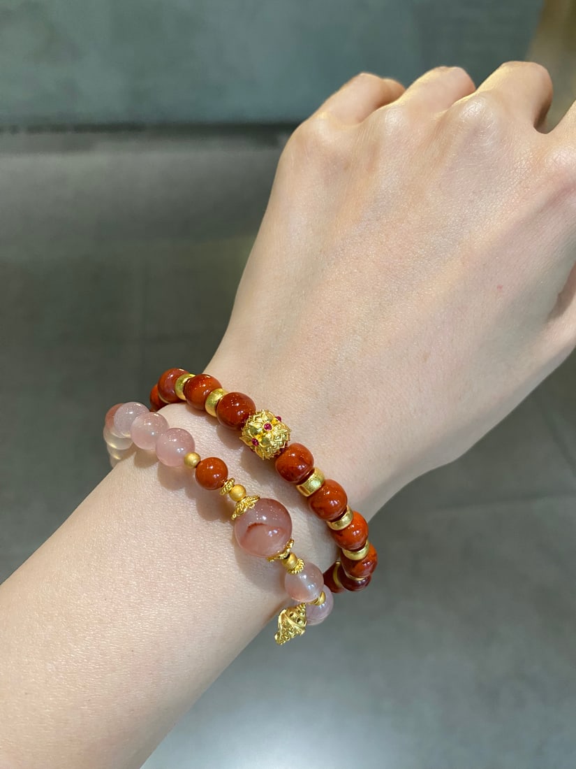 Red Agate Bracelet - 6