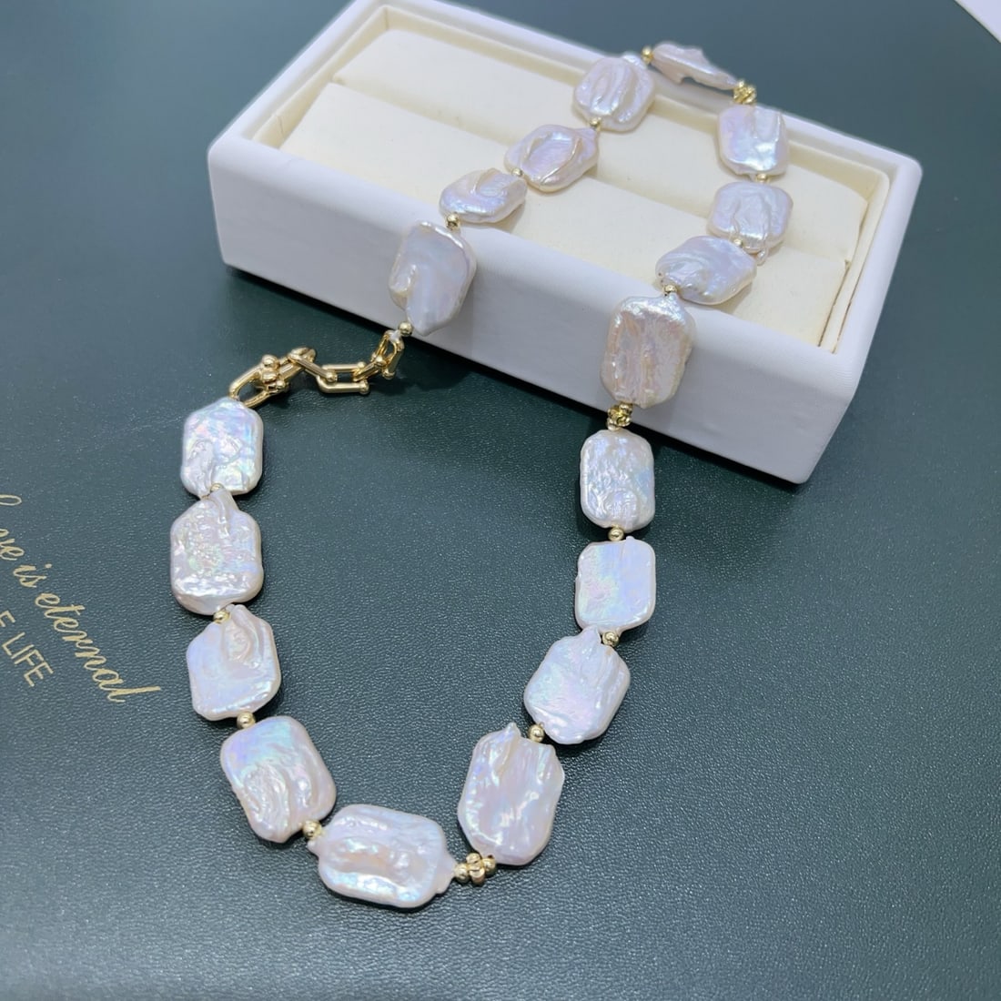 Natural Pearl Necklace - 4