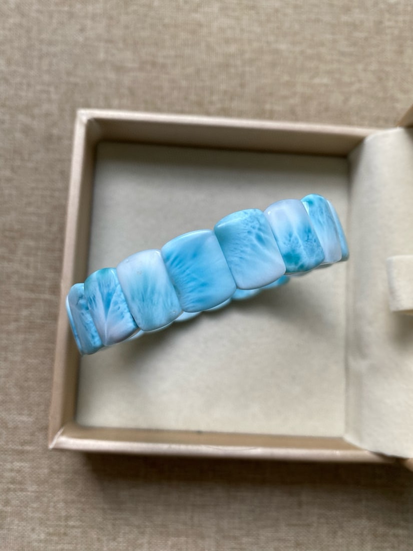 Natural Larimar Bracelet - 2