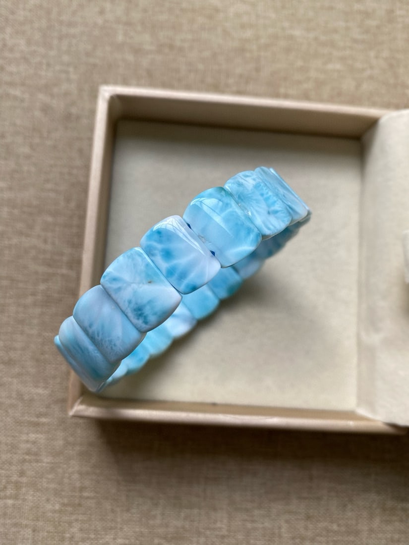 Natural Larimar Bracelet - 6