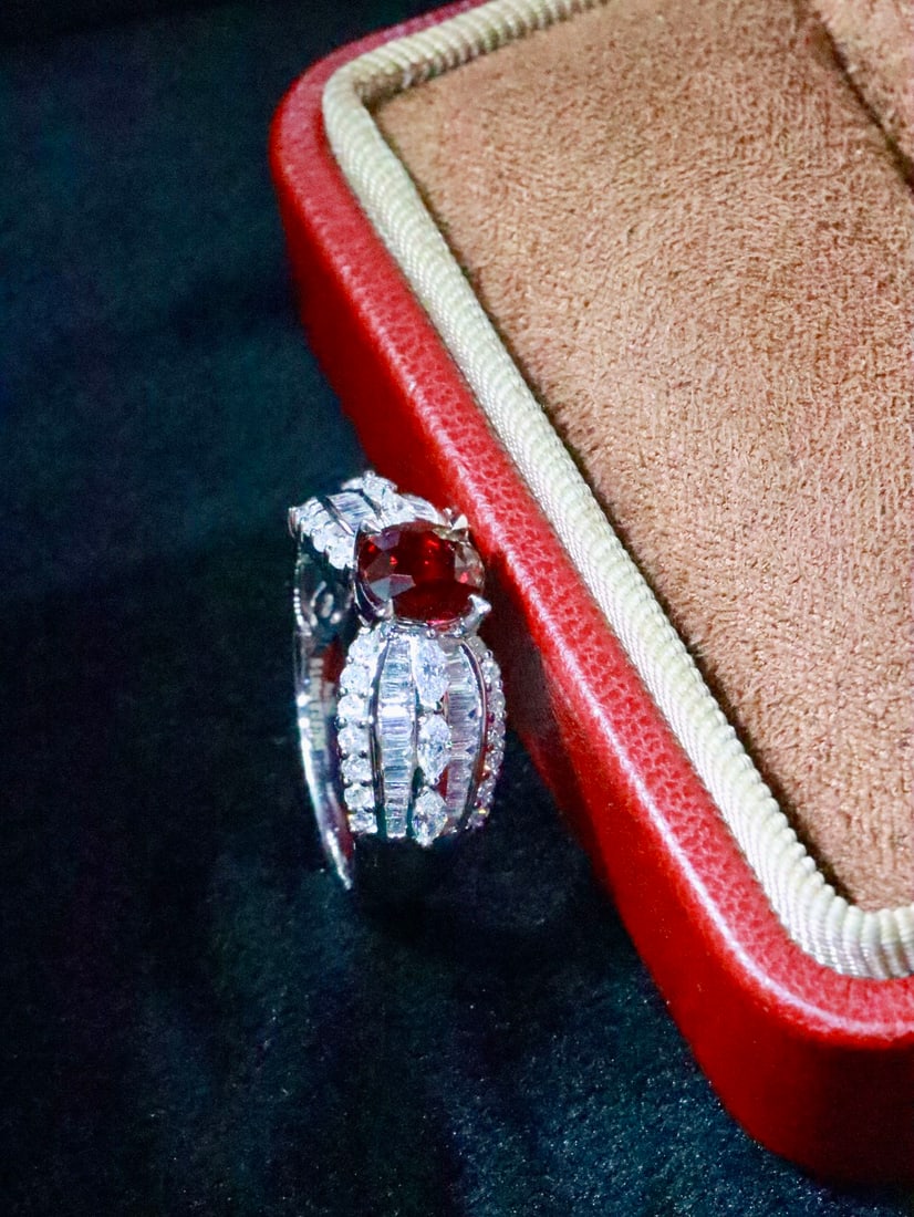 18K Gold Ruby Ring - 3