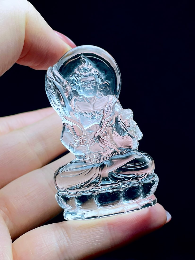 Natural White Crystal Pendant - 2