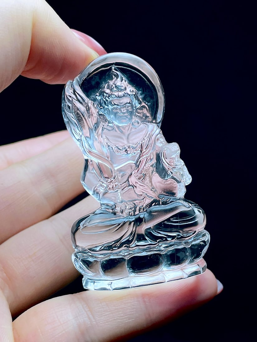 Natural White Crystal Pendant - 5