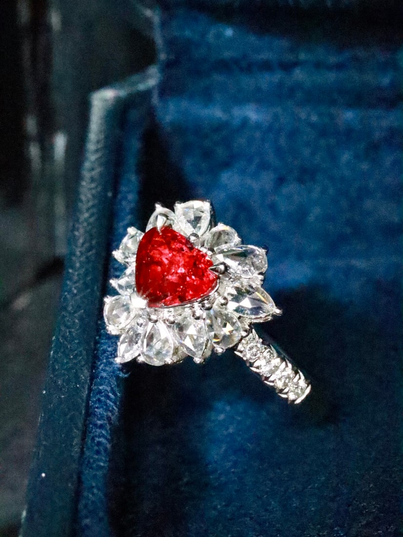 18K Gold Ruby Ring - 2