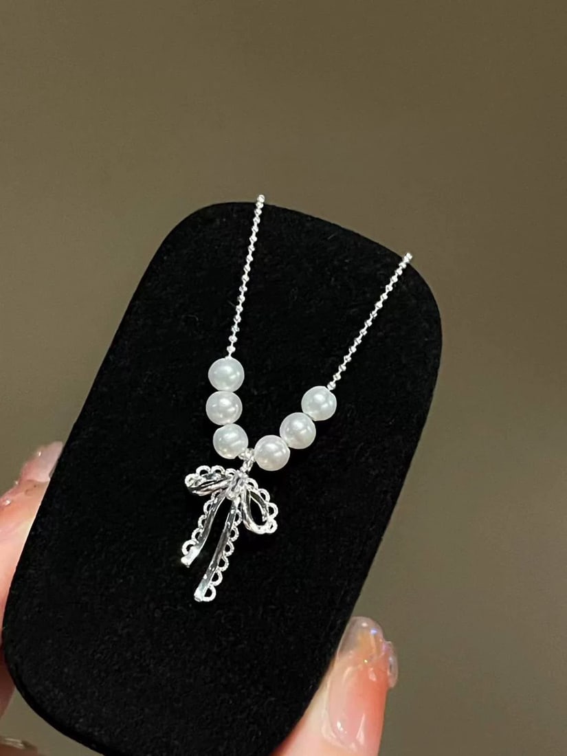 Natural Freshwater Pearl Necklace - 2