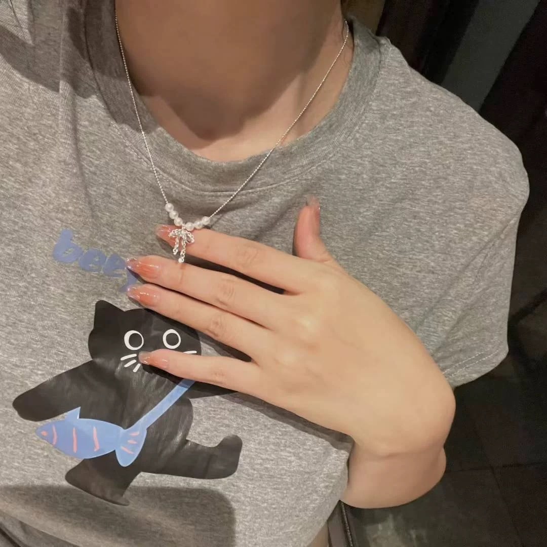 Natural Freshwater Pearl Necklace - 6