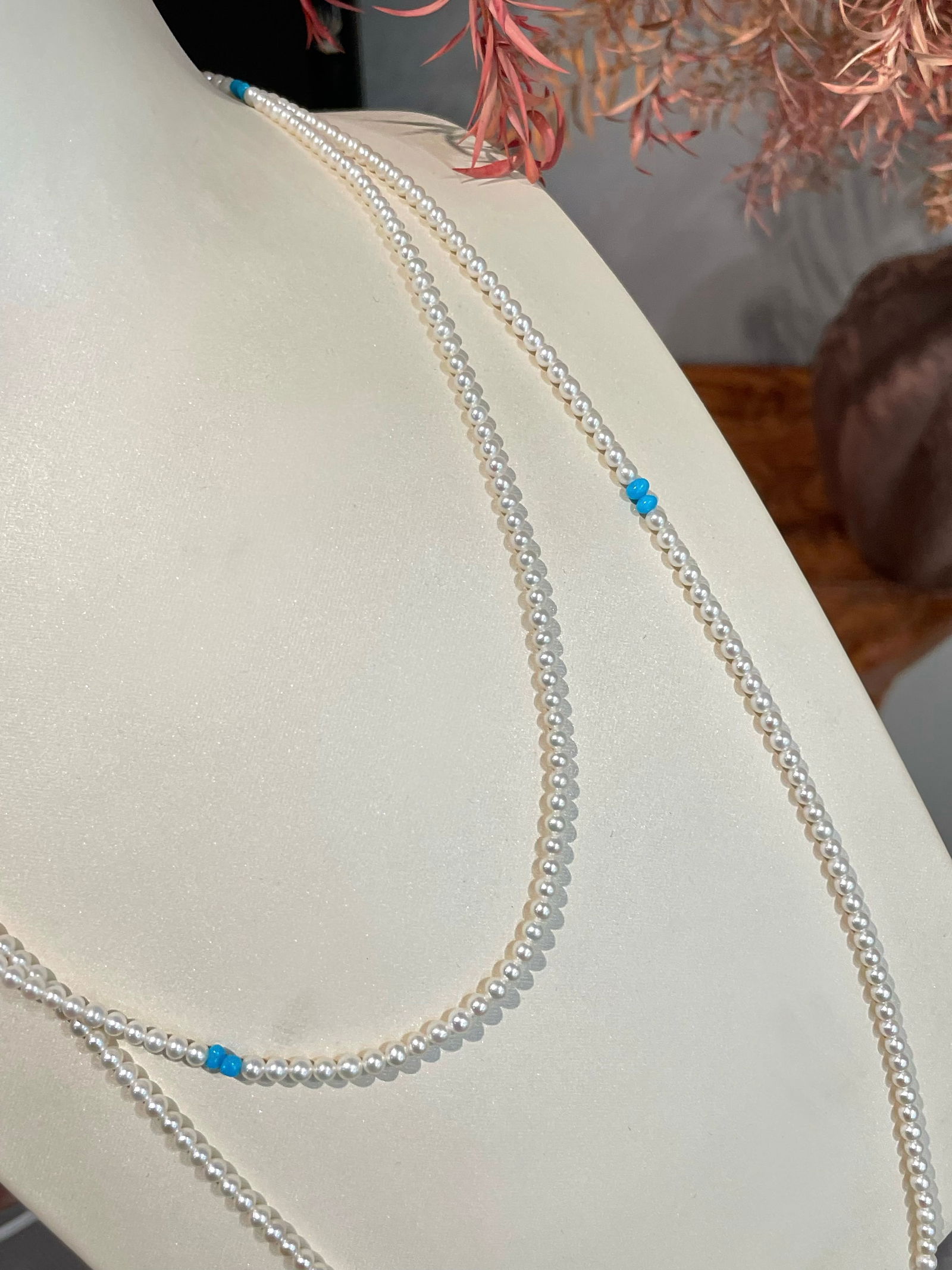 Aurora Freshwater Pearl Necklace - 4