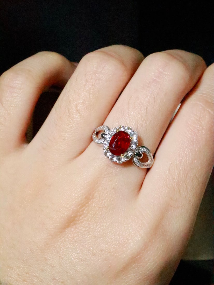 18K Gold Ruby Ring - 5