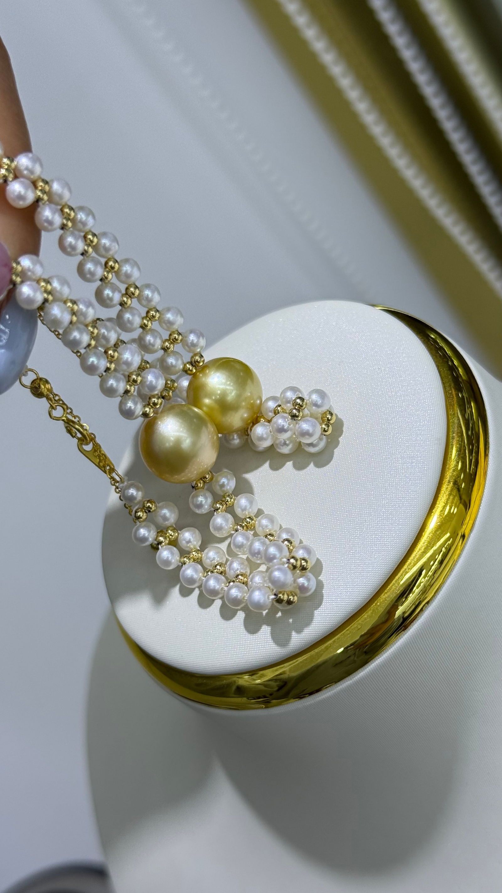 Gold Pearl Bracelet - 2