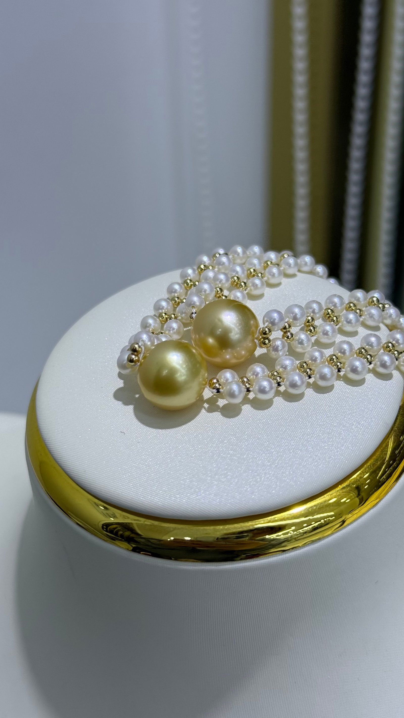 Gold Pearl Bracelet - 4