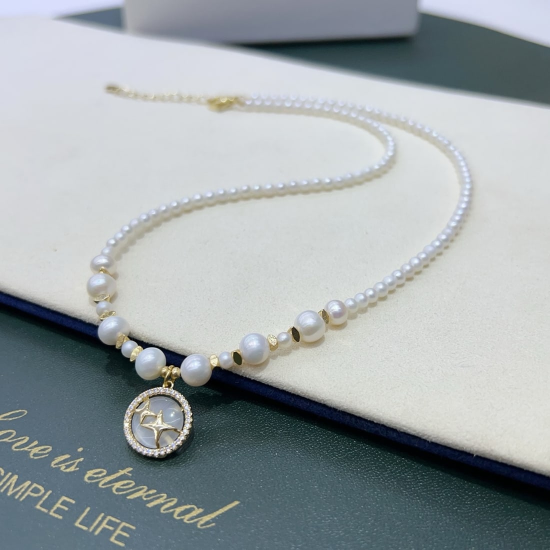 Freshwater pearl necklace - 3