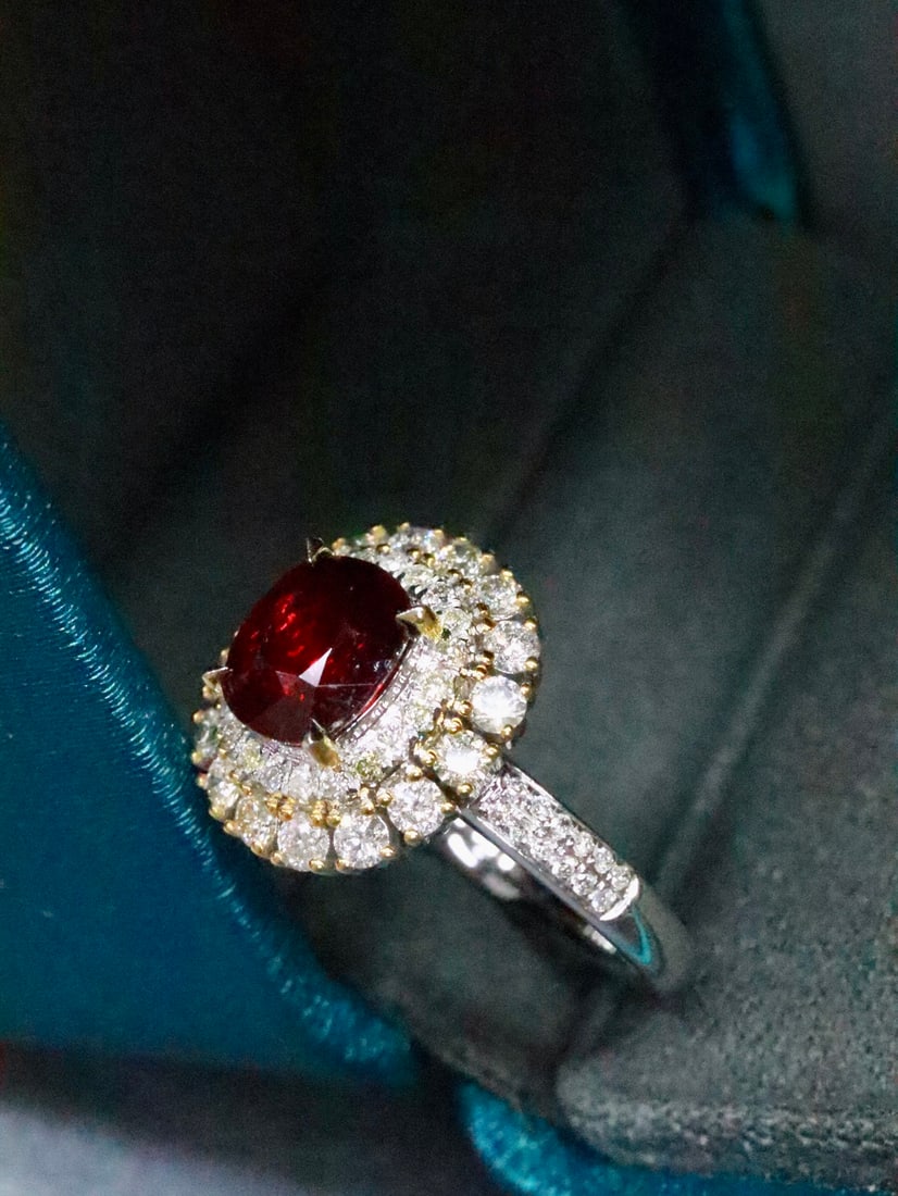 18K Gold Ruby Ring - 3