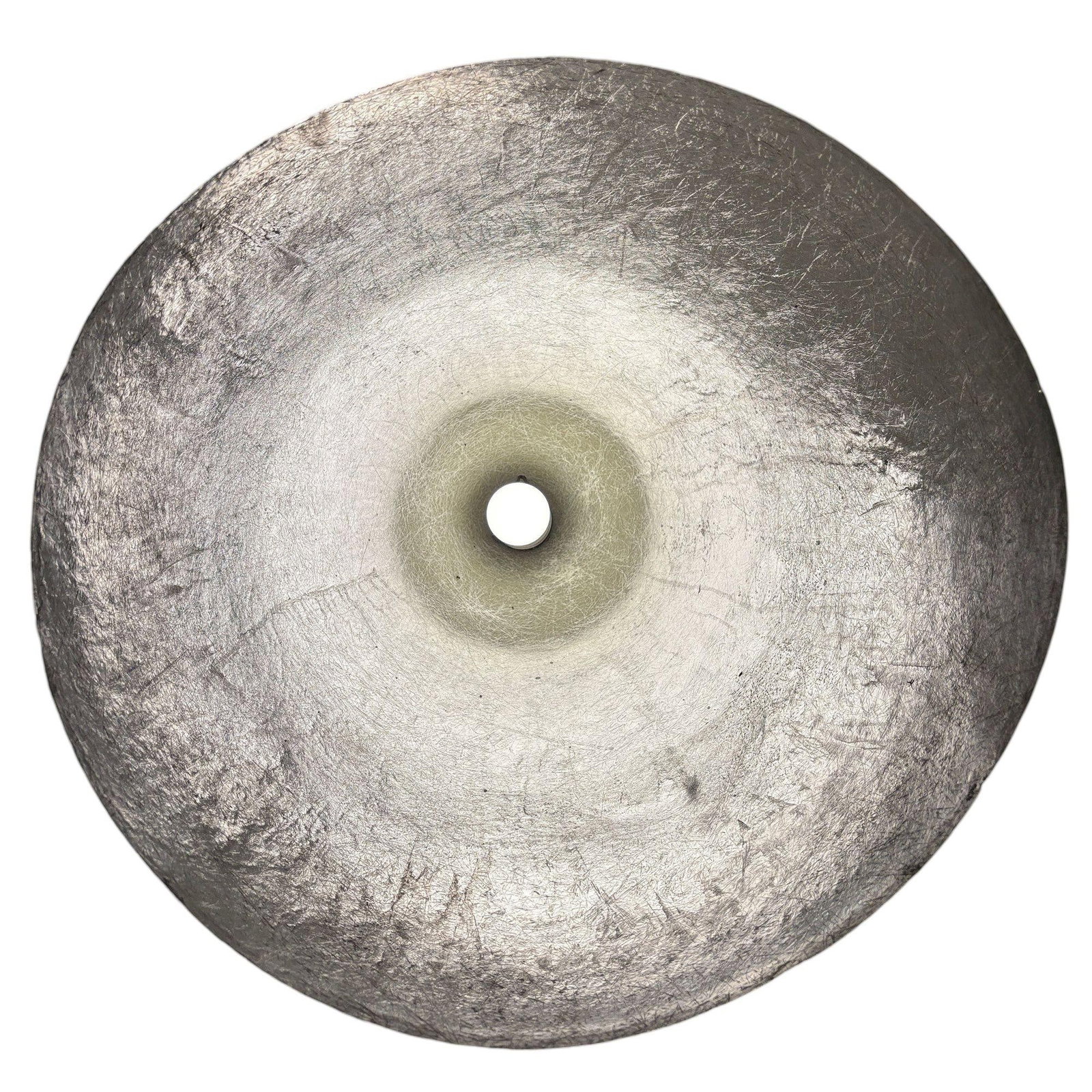 Large 2' 4" Mid Century Fiberglass Cone Shade Spanish Colonial Lamp - 11