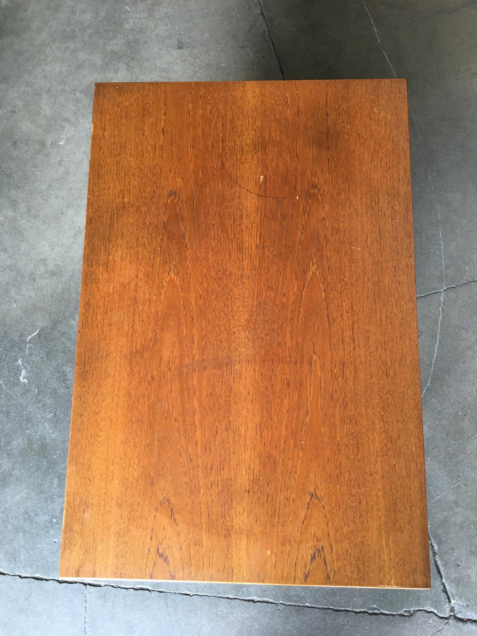 Danish Modern Teak Bar Cart with Convertible Folding Table top - 5