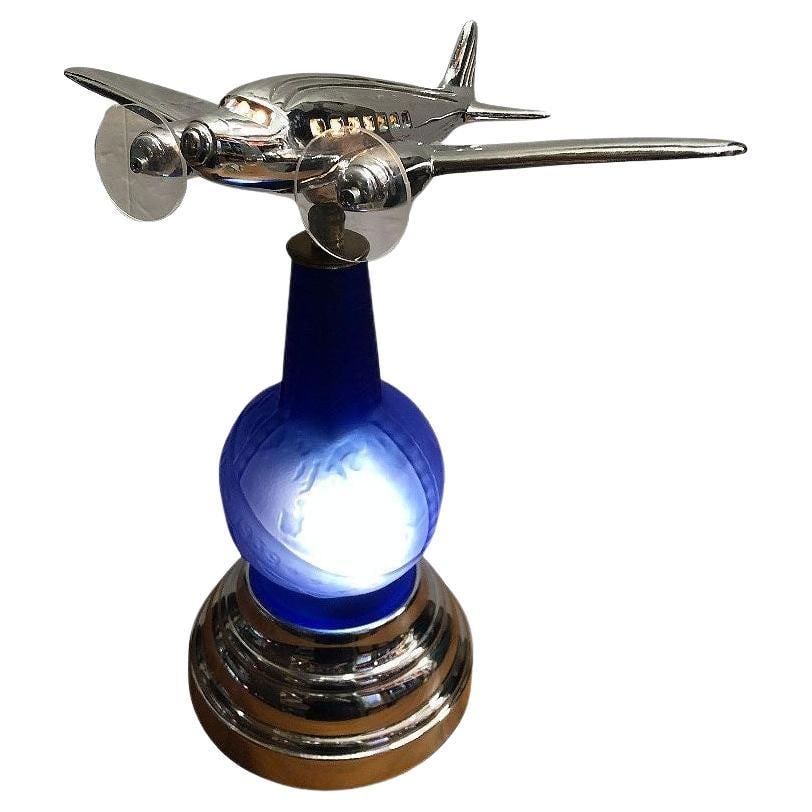 Neo Art Deco 1939 New York World's Fair DC-3 Airplane Lamp Derico, Rick Ramírez - 7