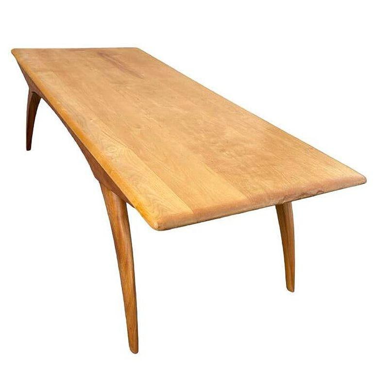 1953 Modernist Blond Birch "M795G" Coffee Table by Heywood Wakefield - 20