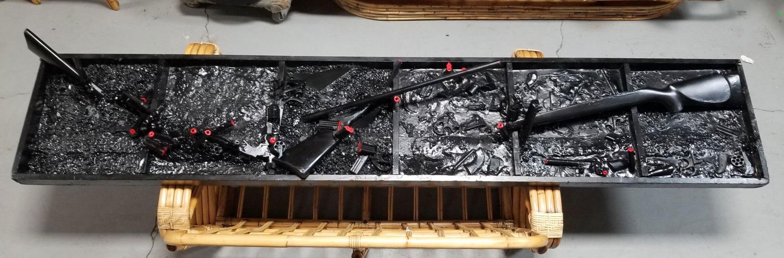 Abstract Artography Mixed Media Wall Sculpture by Pasqual Bettio - 13