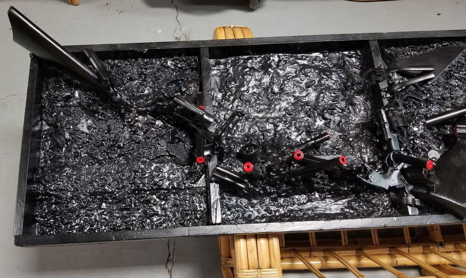 Abstract Artography Mixed Media Wall Sculpture by Pasqual Bettio - 8