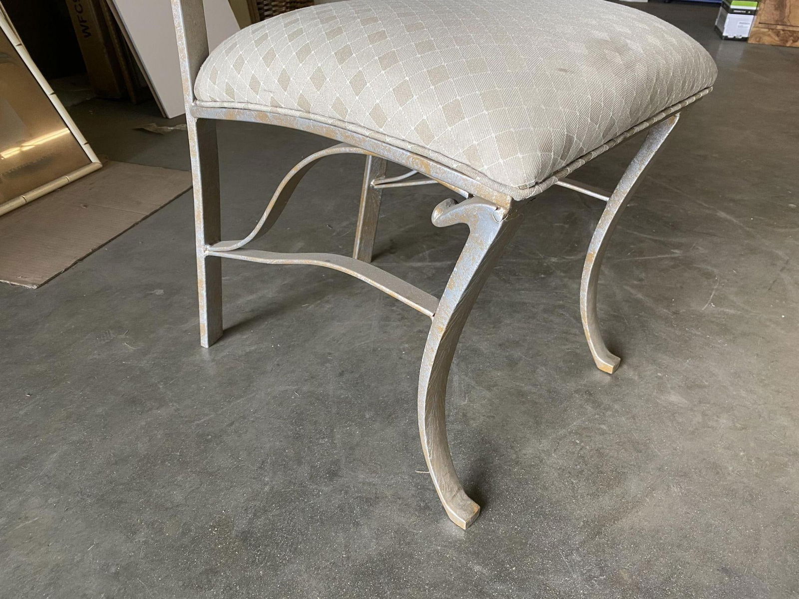 High Style Formal Dinning Steel Side Chair, Set of 4 - 6