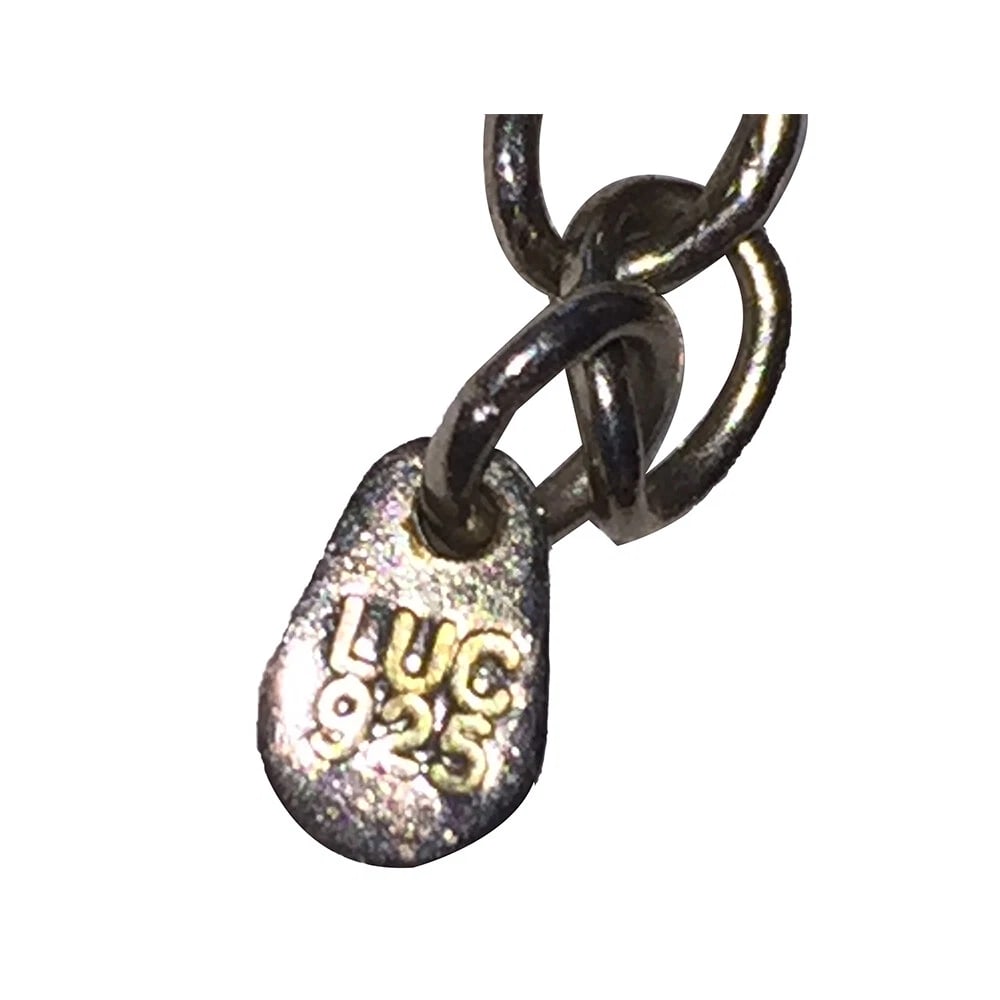 Grey Pearl Triple Strand Sterling Necklace with Abalone Shell Disc Pendant - 7