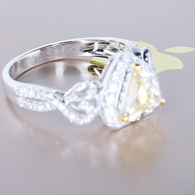 14K GOLD 2.03 CTW NATURAL SAPPHIRE & DIAMOND RING - 7