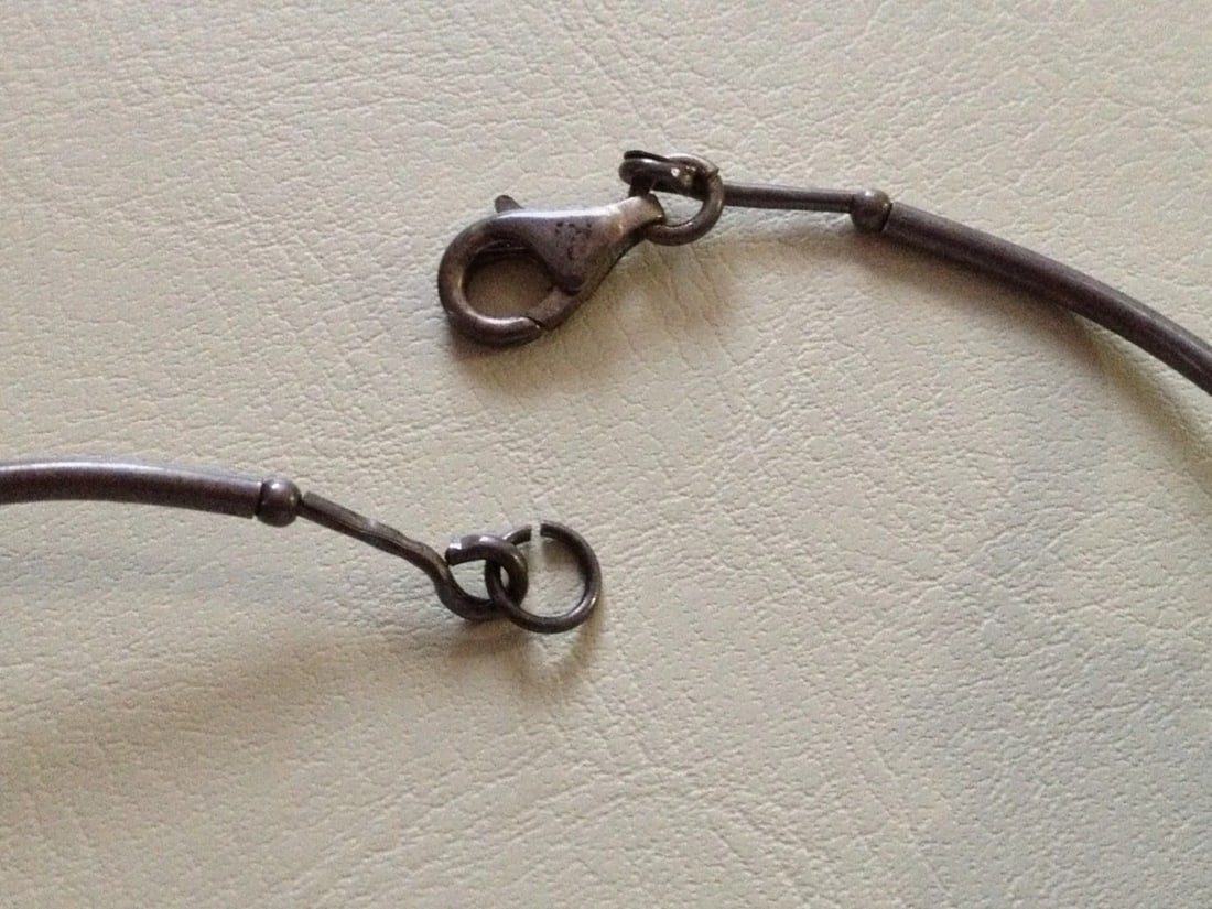 Sterling Silver Apple Sponge Coral Bead Necklace - 5