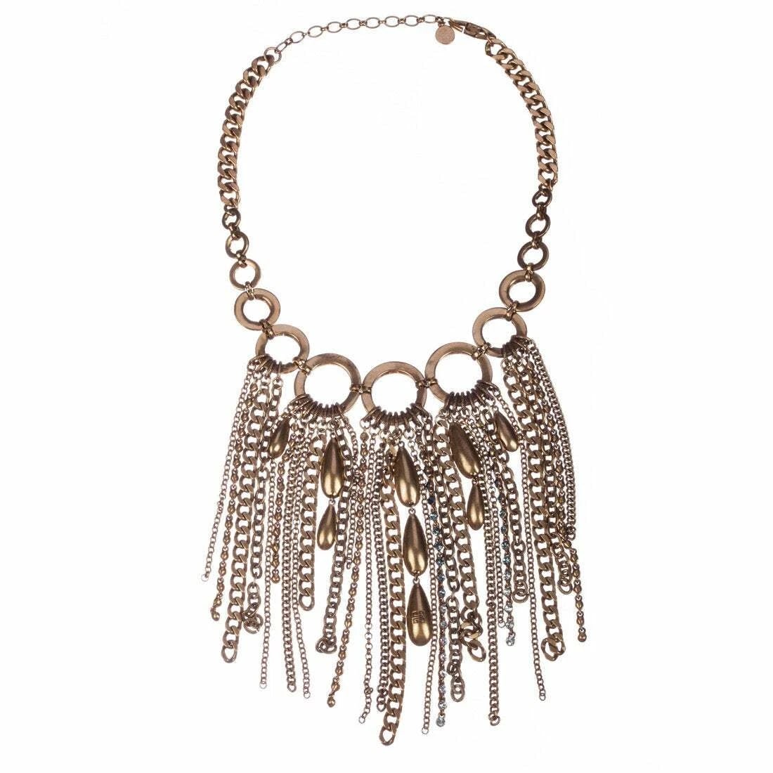 Givenchy Fringe Bib Necklace - 4