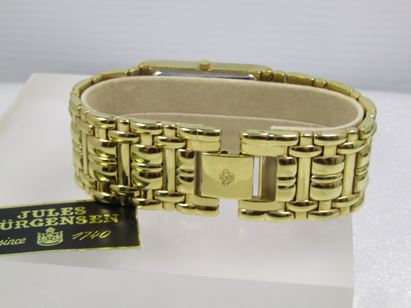 Jules Jurgensen Quartz Analog Ladie's Watch, Diamond Accent, Original Box/Tags. - 6