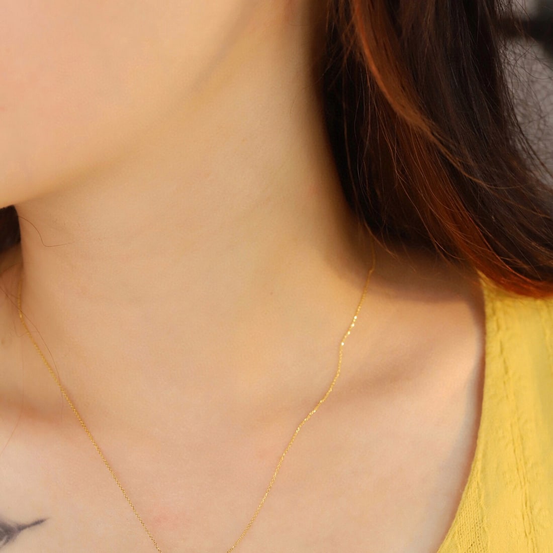 14K GOLD 0.56 CT NATURAL H DIAMOND EARRINGS - 3