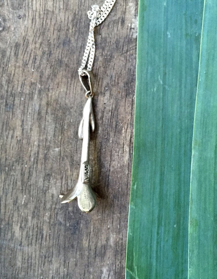 Sterling Silver Bindweed Pendant - 4