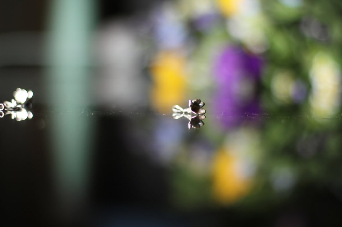 Sterling Silver Bindweed Pendant - 5