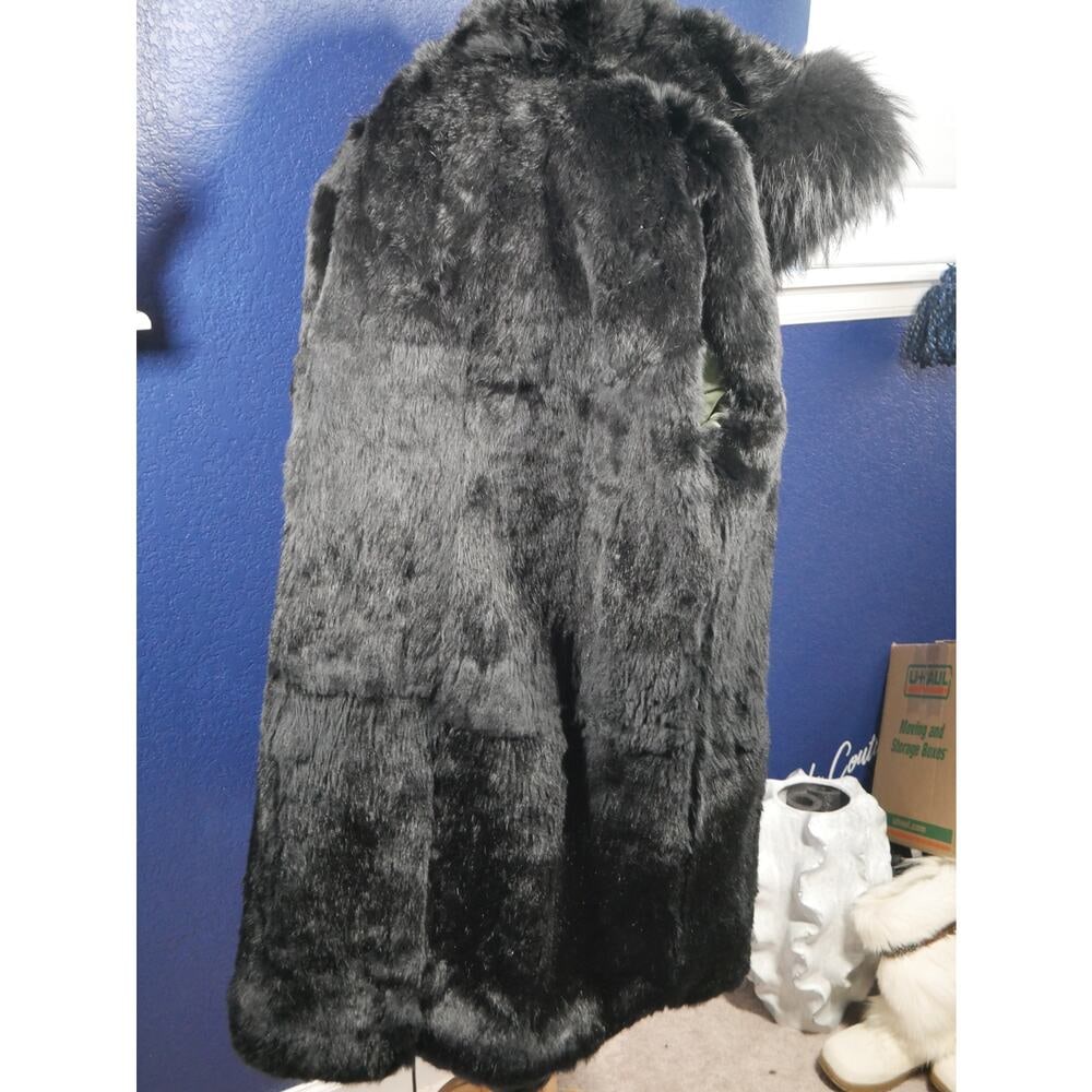 Gorgeous Parka! Camo & Black fox w/ fur lining Coat Jacket XL Plus - 7