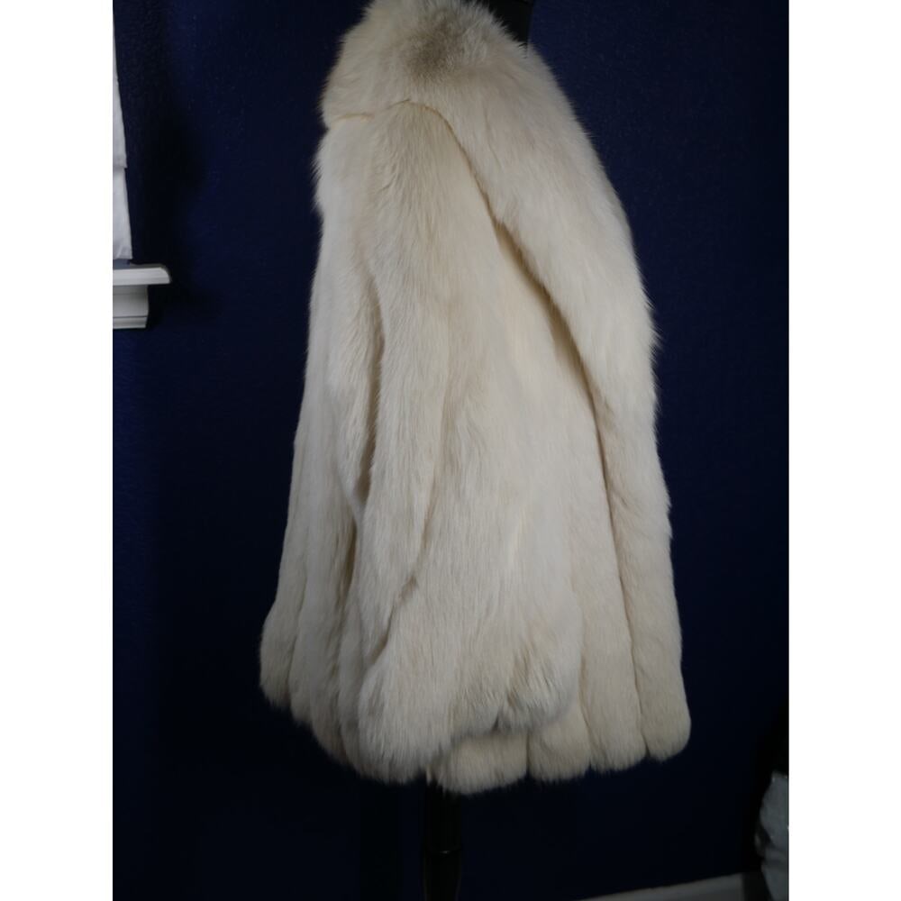 Gorgeous Pearl Fox Fur Coat Jacket Great for Wedding! - 4