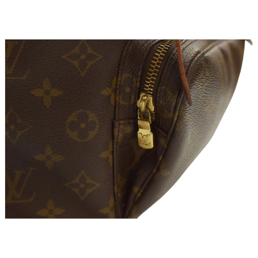 Louis Vuitton Monogram Montsouris Backpack in brown monogram canvas and natural - 19