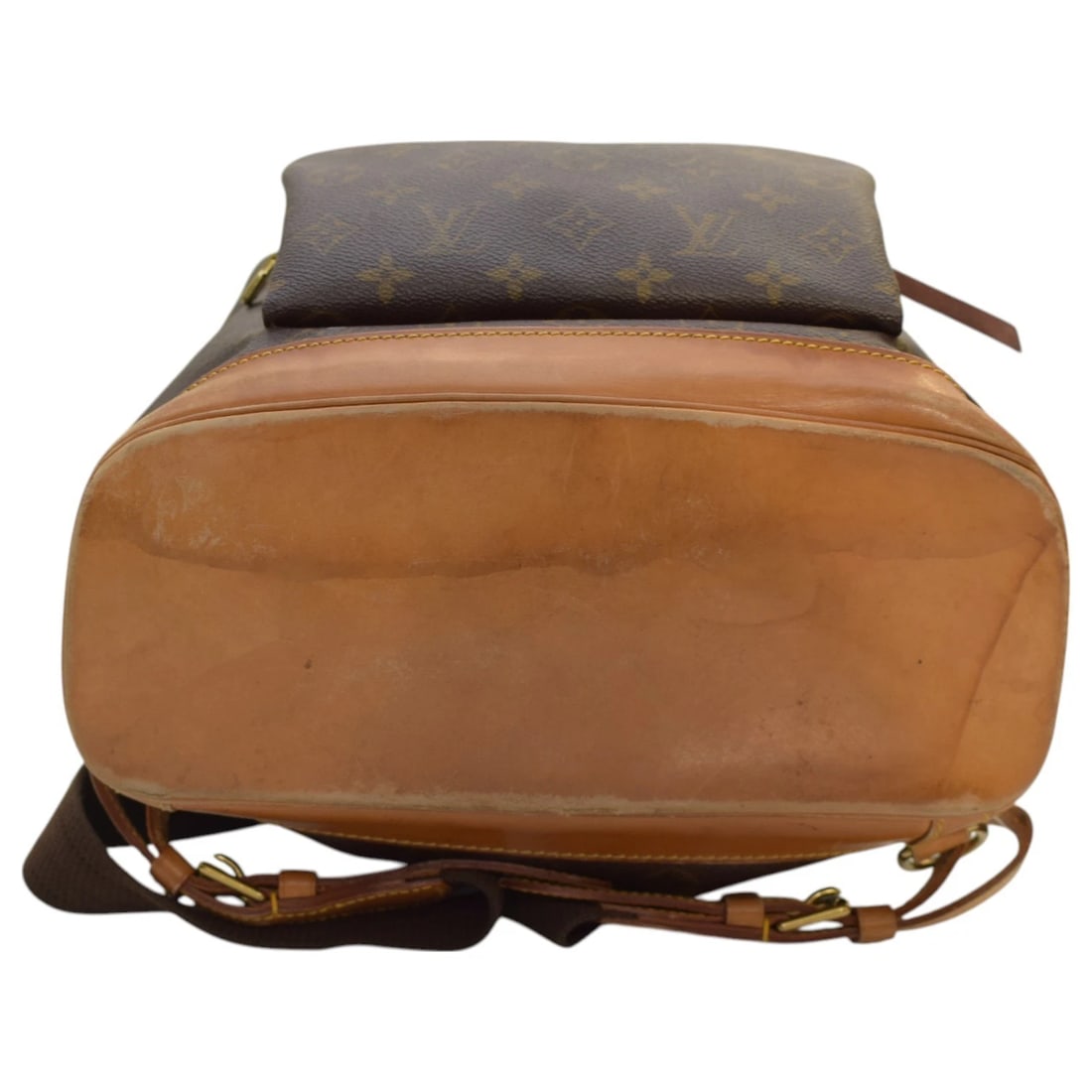 Louis Vuitton Monogram Montsouris Backpack in brown monogram canvas and natural - 6