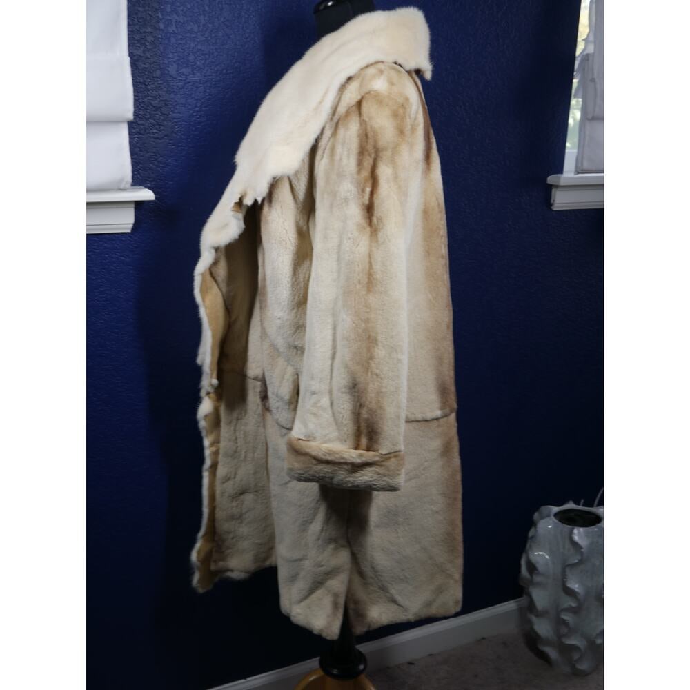 Gorgeous Laser Sheared & Long Hair Mink Fur Coat Jacket - 3