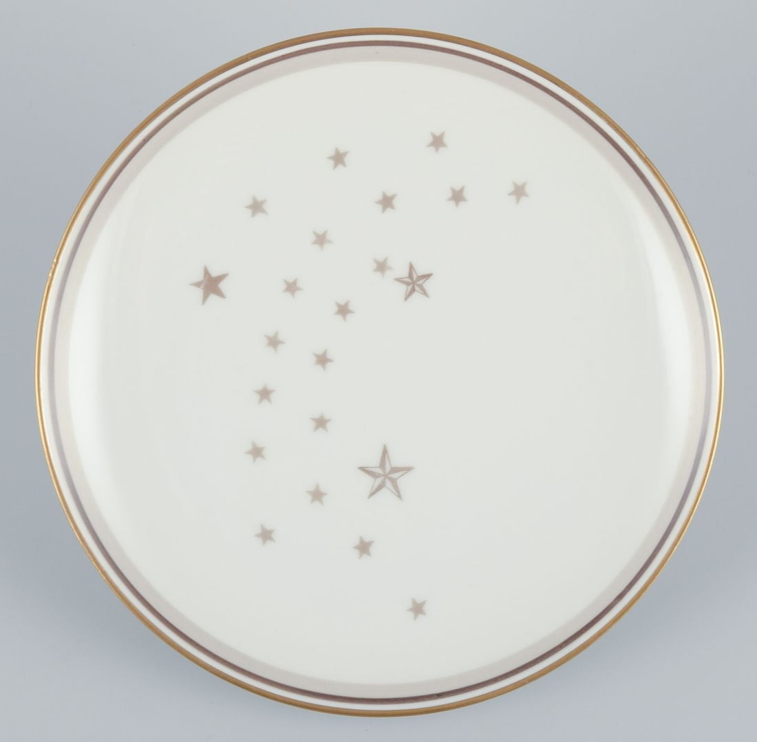 Bing and Grondahl, ”Mælkevej” (“Milky Way”). A set of eleven plates in - 2