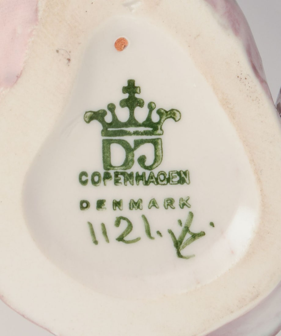 Dahl Jensen, porcelain figurine of ermine, 1930/40s - 7