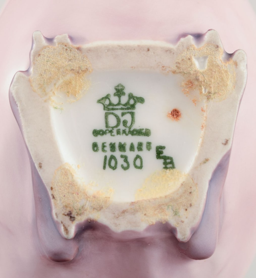 Dahl Jensen, porcelain figurine of a shrike. 1920/30s. - 6