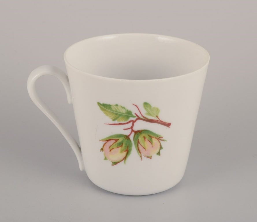 Danild/Lyngby, Denmark. "Picnic". Four porcelain coffee cups. 1960s/1970s. - 3