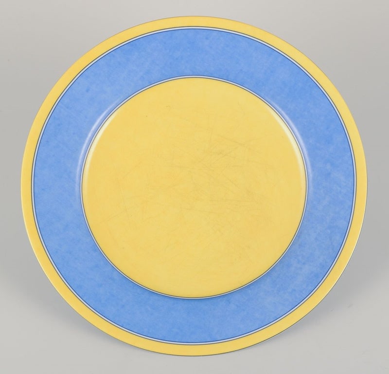 Laure Japy, Paris / Limoges, France. Four porcelain plates. 1970s/80s. - 2