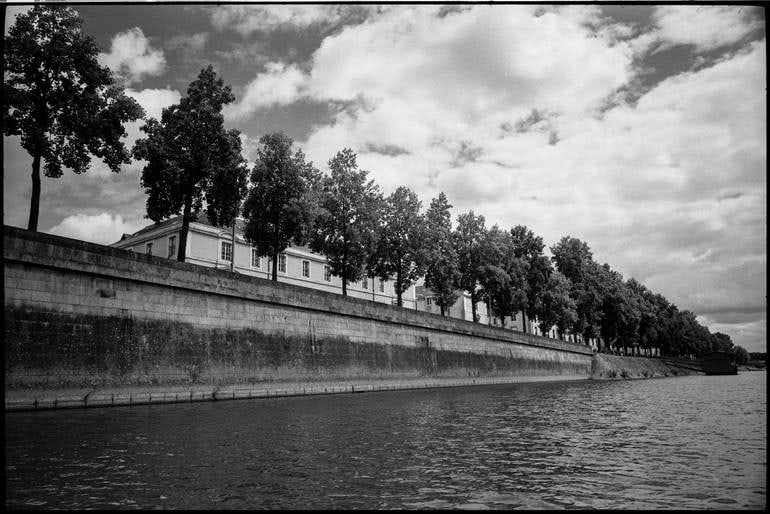 Treeline, Laval, France - Silver Gelatin: Title: Treeline, Laval, France - Silver Gelatin Description: Treeline, Laval, France - Silver Gelatin Photograph - Limited Edition of 10 Paul Cooklin United Kingdom Photography, Gelatin on Paper Size: