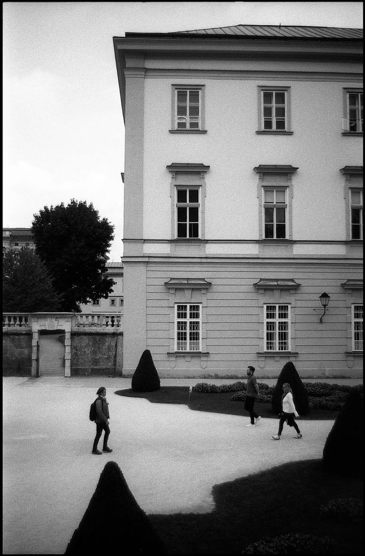 Mirabelle Palace, Salzburg, Austria - Silver Gelatin: Title: Mirabelle Palace, Salzburg, Austria - Silver Gelatin Description: Mirabelle Palace, Salzburg, Austria - Silver Gelatin Photograph - Limited Edition of 10 Paul Cooklin United Kingdom Photography