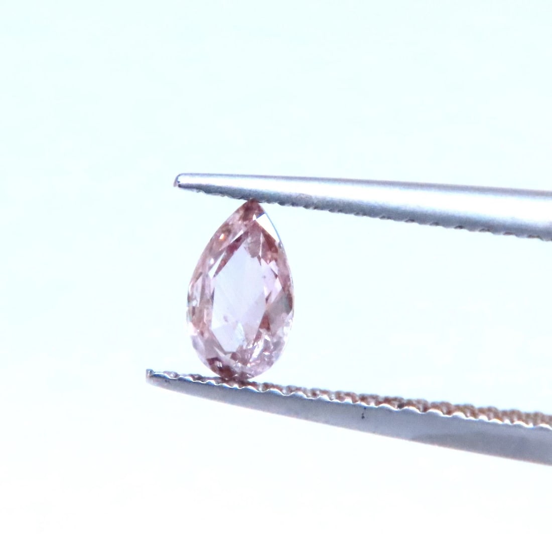 GIA certified .15ct Fancy Intense Pink Purple Diamond Loose 41114** - 2